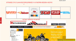 Desktop Screenshot of beylikduzumotorsiklet.com